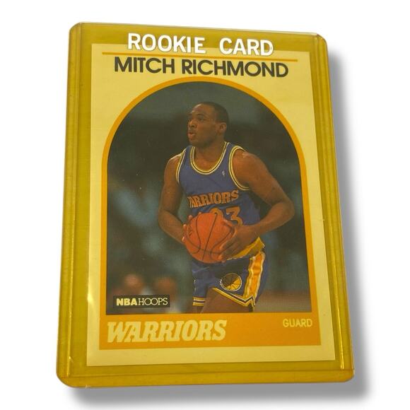 Mitch Richmond 1989-90 NBA Hoops Rookie #260 NBA Basketball Card - Picture 1 of 2